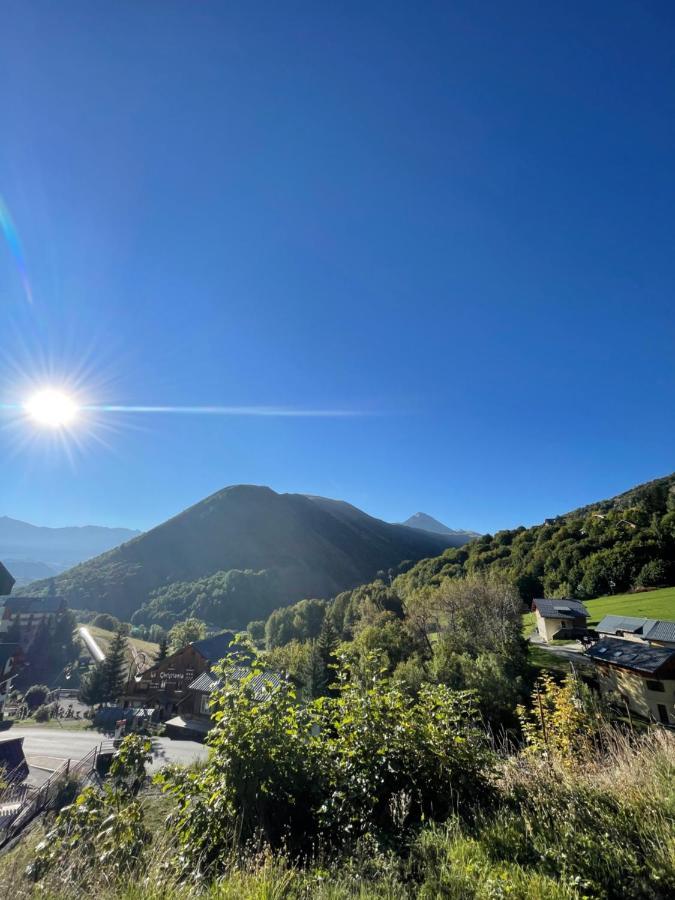 Appartement Plein Sud Cosy 6 Personnes Tres Bien Equipe ,Vue Splendide, Terrasse, Spacieux,Bien Situe, Randonnees,Ski Saint-Sorlin-dʼArves Exteriér fotografie