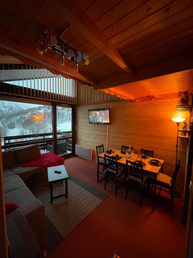 Appartement Plein Sud Cosy 6 Personnes Tres Bien Equipe ,Vue Splendide, Terrasse, Spacieux,Bien Situe, Randonnees,Ski Saint-Sorlin-dʼArves Exteriér fotografie