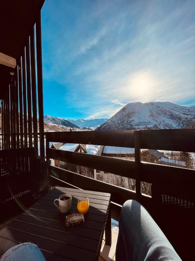 Appartement Plein Sud Cosy 6 Personnes Tres Bien Equipe ,Vue Splendide, Terrasse, Spacieux,Bien Situe, Randonnees,Ski Saint-Sorlin-dʼArves Exteriér fotografie