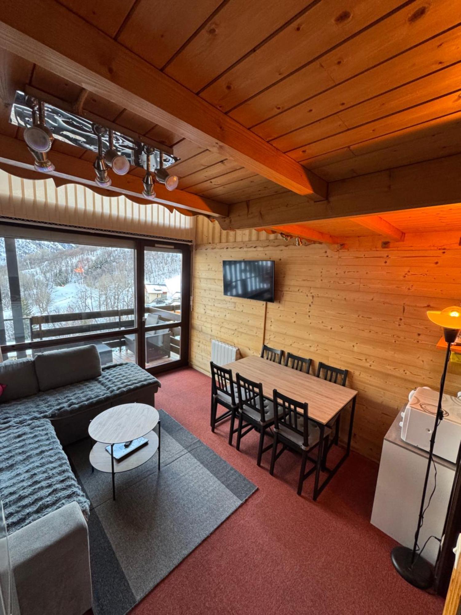Appartement Plein Sud Cosy 6 Personnes Tres Bien Equipe ,Vue Splendide, Terrasse, Spacieux,Bien Situe, Randonnees,Ski Saint-Sorlin-dʼArves Exteriér fotografie